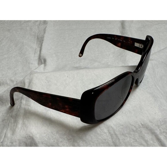 LIZ CLAIBORNE Sunglasses L536/S Polished Black Wrap 57-16-130 FRAMES ONLY - Picture 4 of 13